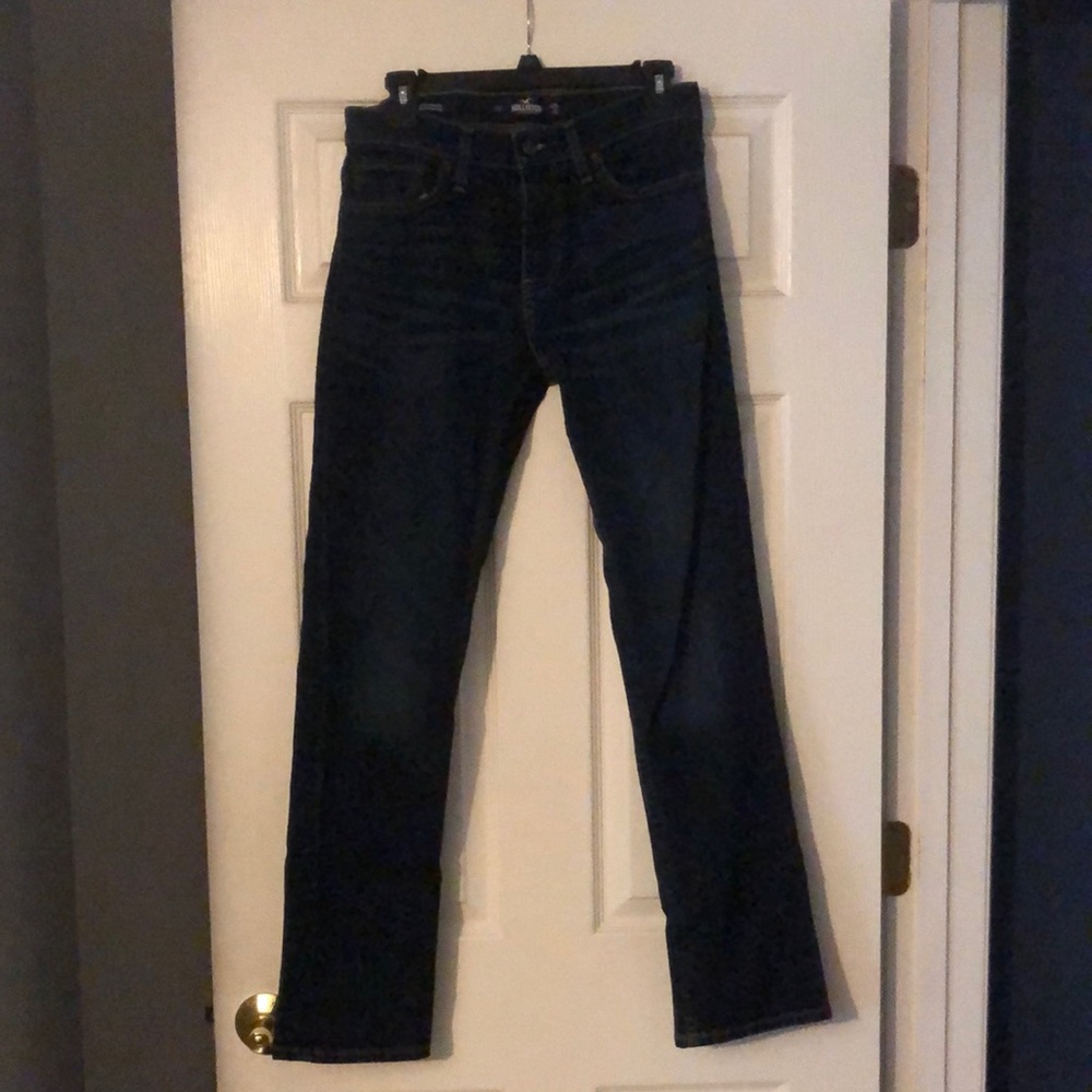 Guys Hollister Slim Straight Jeans
